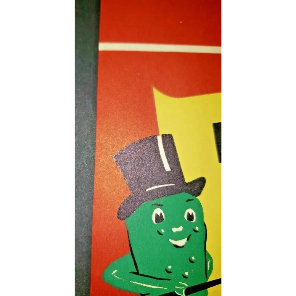 Original 1940's Cushing's‎ Pickles & Vinegar St. Louis Vinegar & Cider Co BS